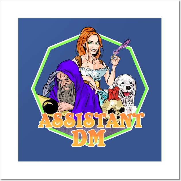 Assistant DM Wall Art by IntelligenceCheck